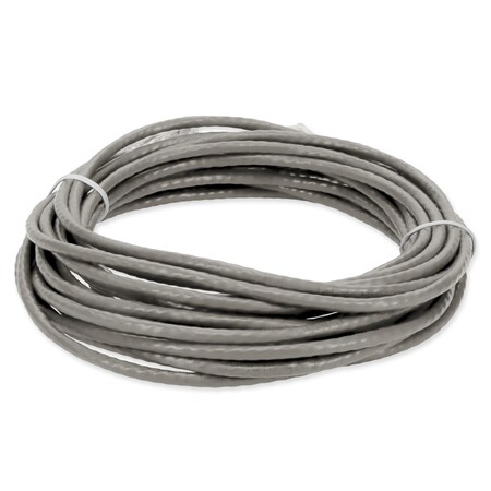 Add-On 30FT RJ-45 MALE TO RJ-45 MALE STRAIGHT GRAY CAT6 SLIM UTP COPPER PVC P ADD-30FSLCAT6-GY